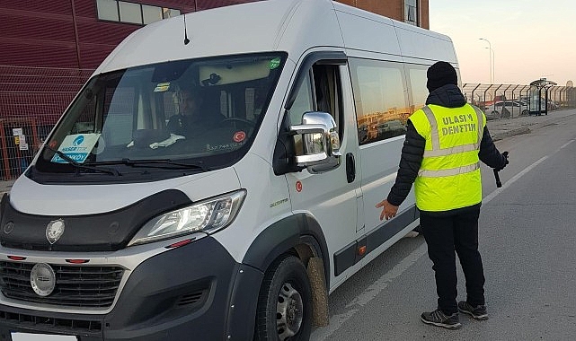 Büyükşehir’den korsan servis denetimi