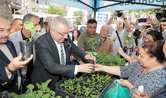 Edremit Belediyesi ata tohumunu destekliyor