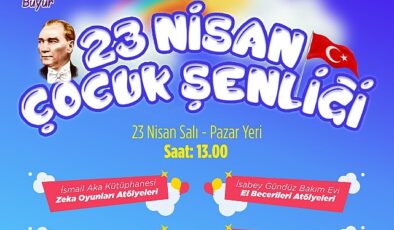 Efes Selçuklu çocuklar 23 Nisan Ulusal Egemenlik ve Çocuk Bayramı’nı bir kez daha çocuk şenliği ile kutlayacak