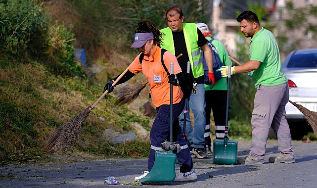 Narlıdere Belediyesi’nin ‘Tertemiz Narlıdere’ hedefiyle başlattığı seferberlik sürüyor