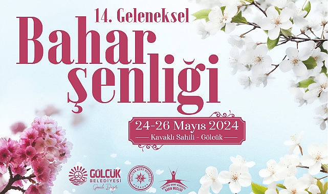 14. Geleneksel Bahar Şenliği Gölcük’te Başlıyor