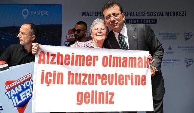 Ekrem İmamoğlu, ‘Maltepe Çınar Mahallesi Sosyal Merkezi’nin temelini attı