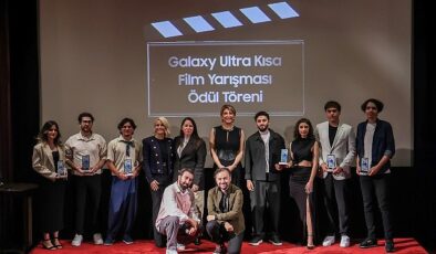 Galaxy Ultra Kısa Film Yarışması Ödül Töreni’nde genç yönetmen adayları ödüllerini aldı