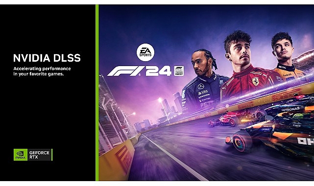 Işın izleme ve NVIDIA Reflex özellikli EA SPORTS™ F1® 24’te NVIDIA DLSS 3 ile süper hızlara çıkın