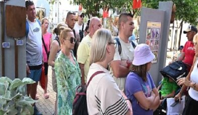 Kültür Evi’ne ilk turist kafilesi geldi