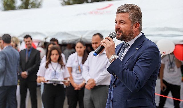 Mezun olduğu lisede Başkan Duman’a coşkulu karşılama