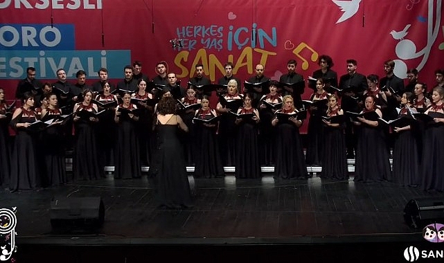 Nilüfer Çoksesli Koro festivale iki ödülle damga vurdu