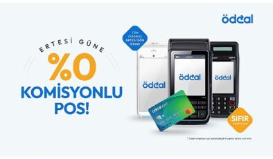 Ödeal’dan Esnafa Müjde: Ertesi Güne %0 Komisyonlu POS