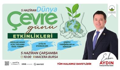 Osmangazi Belediyesi, 5 Haziran Dünya Çevre Günü’nü çeşitli etkinliklerle kutlayacak