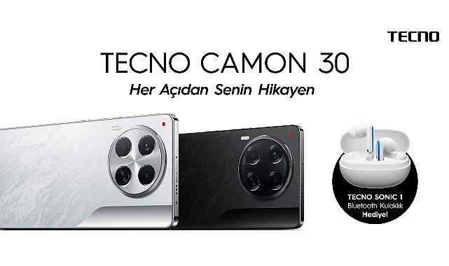 TECNO, Yapay Zeka Destekli CAMON 30’u Satışa Sundu, Tüm Serinin Lansmanı ise Çok Yakında