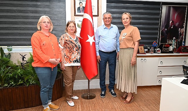 Türk Kadınlar Birliği’nden Başkan Topaloğlu’na ziyaret