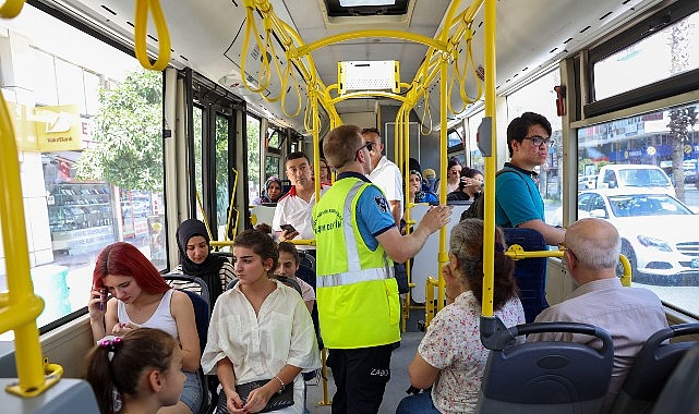 Antalya Büyükşehir’den halk otobüslerine klima denetimi