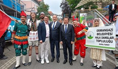 Başkan Aydın’dan Almanya’da kardeşlik köprüsü