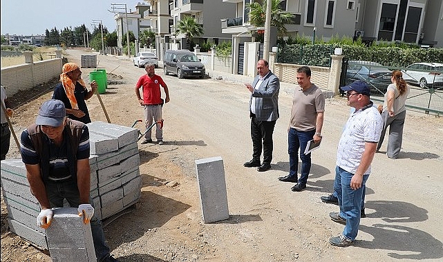 Başkan Çiçek Sahada Denetimde