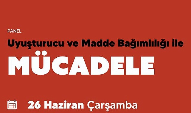 Buca’da uyuşturucu ile mücadele paneli