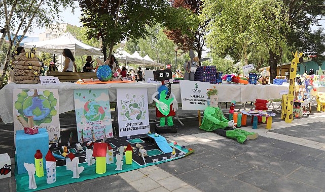 Çankaya Belediyesi, 5 Haziran Dünya Çevre Günü kapsamında Uğur Mumcu Parkı’nda etkinlik düzenledi