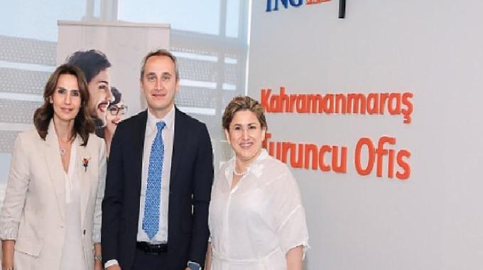 ING Türkiye, Habitat Derneği ve KAGİDER iş birliği ile Kahramanmaraş’ın yeniden kalkınmasına destek