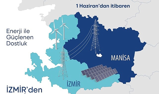 İzmir’den Manisa’ya temiz enerji