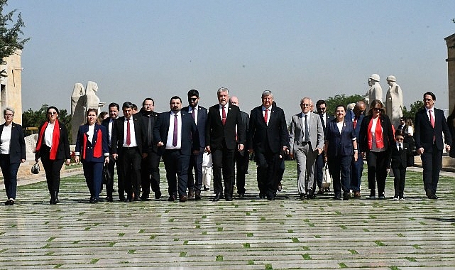 Lüleburgaz Belediye Başkanı Dr. Murat Gerenli Anıtkabir’deydi