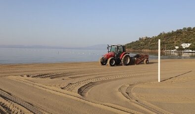 Menderes Plajları Sezona Hazırlanıyor