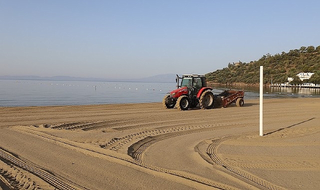 Menderes Plajları Sezona Hazırlanıyor