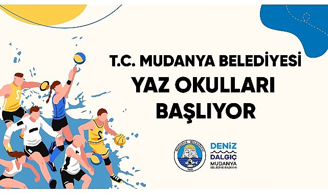 Mudanya Belediyesi’nin çocukları kötü alışkanlıklardan uzaklaştırarak sporla tanıştırmak, sporu sevdirmek ve kendilerini geliştirmek amacıyla sürdürdüğü “Yaz Okulları” için başvurular başladı.