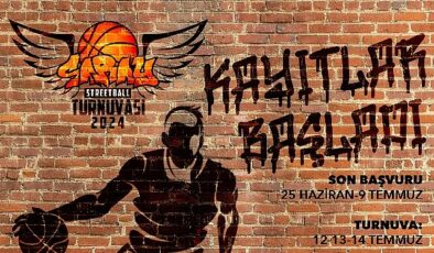 Saray Streetball Turnuvası’na kayıtlar başladı