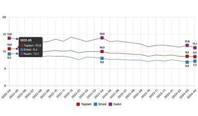 Tüik: Mevsim etkisinden arındırılmış işsizlik oranı %8,5 seviyesinde gerçekleşti