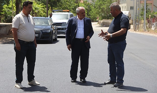 Yahyalı Belediyesi ilçe merkezinde devam ettirdiği asfaltlama çalışmalarının son durağı Gazibeyli Mahallesi Bektaşlı Sokak oldu