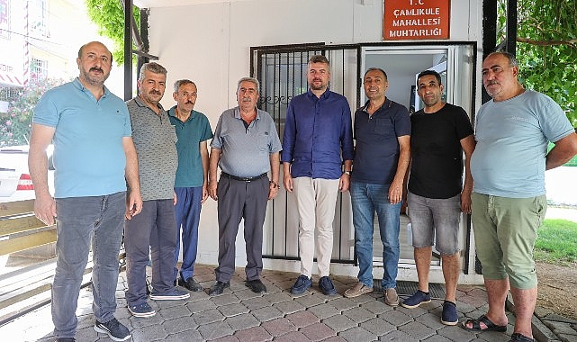 Başkan Görkem Duman mahalle ziyaretlerine devam ediyor