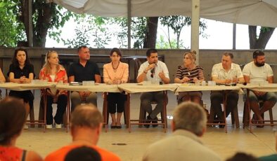 Büyükşehir ve Fethiye Belediyesi Faralya’da Vatandaşları Dinledi